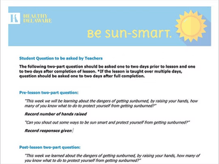Sun-Smart Student